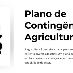 Imagem de capa para o Ebook Plano de Contingência na Agricultura