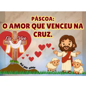 Imagem de capa para o Ebook Painel - Páscoa cristã 