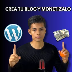 Imagen de portada para Curso online Crea blogs con WordPress y monetízalos
