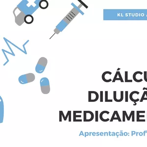 Imagem de capa para o Curso online Curso  de Cálculo e Diluição de Medicamentos