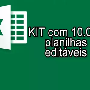 Imagem de capa para o Curso online 10.000 Mil Planilhas de Excell