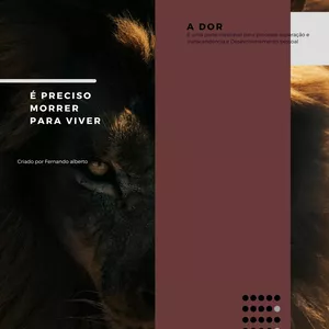 Imagem de capa para o Ebook É PRECISO MORRER PARA VIVER