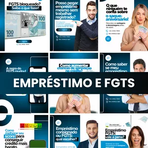Imagem do curso CANVA PACK EMPRÉSTIMO E FGTS
