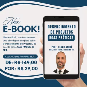 Imagem de capa para o Ebook Boas Práticas de Gerenciamento de Projetos