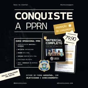 Imagem de capa para o Curso online CURSO PRÉ-EDITAL PP-RN - EBN CURSOS 
