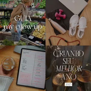 Imagem de capa para o Ebook COMBO: My Glow Up + Melhor Ano