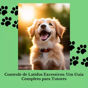 Imagem de capa para o Ebook Controle de Latidos Excessivos: Um Guia Completo para Tutores