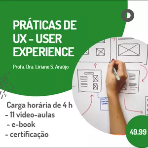 Imagem do curso Curso Práticas de UX - User Experience