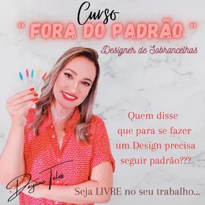 Imagem de capa para o Curso online Designer de Sobrancelhas Fora do Padrão
