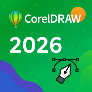 Imagem de capa para o Curso online Corel Draw 2026