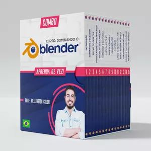 Imagem de capa para o Curso online Curso: Dominando o Blender | Aprenda de vez! - Por Wellington Coloni