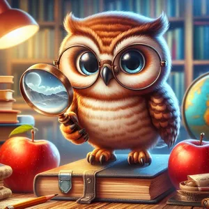 Imagem de capa para o Ebook Olívia: Uma Coruja Muito Curiosa