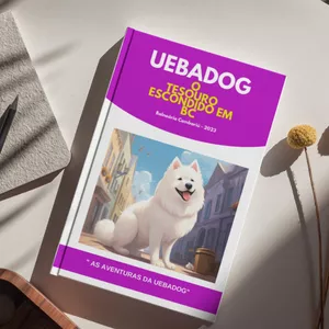 Imagem de capa para o Ebook E-Book UebaDog!  "O  Tesouro  Escondido em Bc"