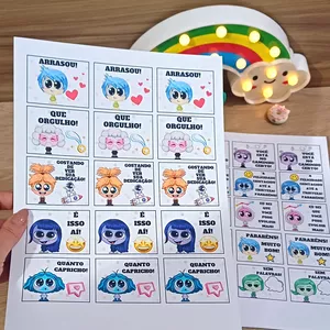 Imagem de capa para o Ebook Figurinhas de Incentivos Divertidamente