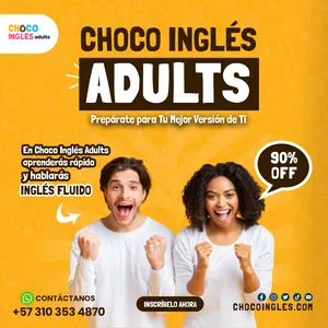 Cover image for Online course Programa de Inglés Choco Inglés/Choco English