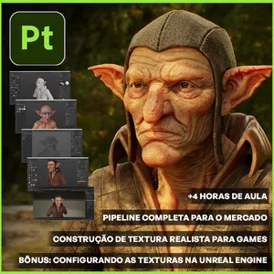 Imagem do curso Domine a Texturização 3D Realista com Substance Painter