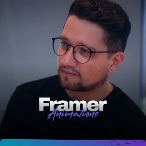 Imagem de capa para o Curso online Framer animations