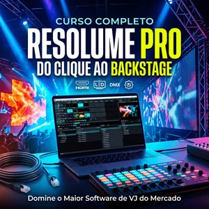 Imagem do curso Resolume Pro - Do Clique ao Backstage