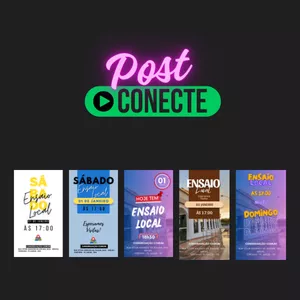 Imagem de capa para o Ebook CCB PACK CONVITE DOS ENSAIOS