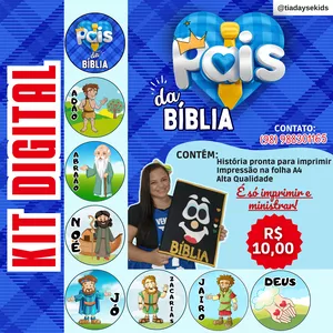 Imagem de capa para o Ebook Pais da Bíblia - História Bíblica