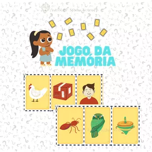 Imagem de capa para o Ebook Jogo da Memória