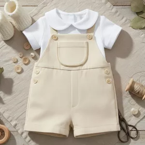 Imagem de capa para o Ebook MOLDE CONJUNTO INFANTIL JARDINEIRA E CAMISA - GRADE RN A 2 ANOS