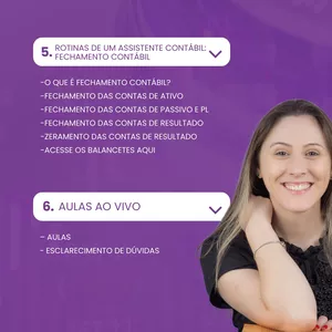 Imagem de capa para o Curso online Treinamento Assistente Contábil na Prática