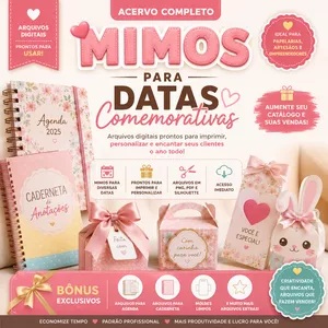 Imagem de COMBO PAPELARIA PERSONALIZADA MIMOS criado por studio criativo na hotmart