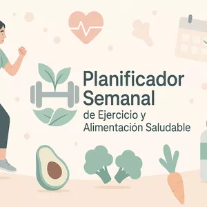 Imagen de portada para Curso online Planificador Semanal de Ejercicio y Alimentación Saludable