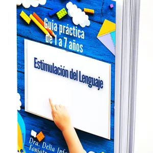 Imagen de portada para Ebook Guía Práctica Digital Imprimible de Estimulación del Lenguaje.