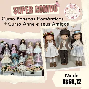 Imagem principal do produto Bonecas Românticas + Anne e Seus Amigos