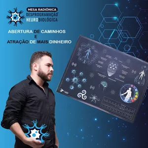Imagem do curso Sessão Mesa Radiônica da DNB ( Desprogramação Neurobiológica) Para Abertura de Caminhos e Atração de Mais Dinheiro