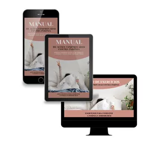 Imagem de capa para o Ebook Manual de ações comprovadas contra a insônia
