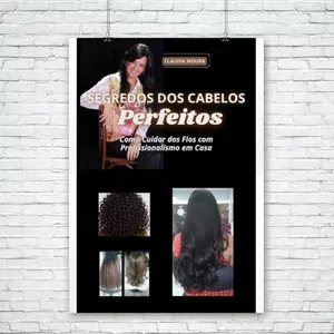 Imagem de capa para o Ebook Segredos dos Cabelos Perfeitos: Como Cuidar dos Fios com Profissionalismo em Casa