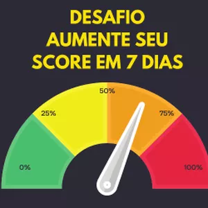 Imagem de capa para o Ebook Desafio aumente seu score em 7 dias