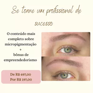 Imagem do curso Curso de Nanopigmentação Fio a Fio