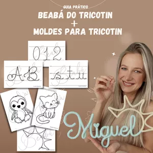 Image de couverture pour le Ebook Cours Guide pratique - Beabá do Tricotin + Kit patron PDF - Français