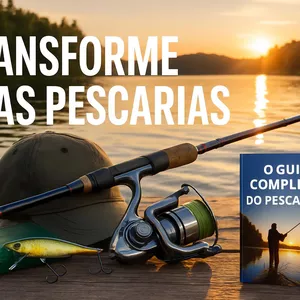 Imagem de capa para o Ebook Guia do Pescador Esperto: Aprenda a Pescar 3x Mais em Menos Tempo