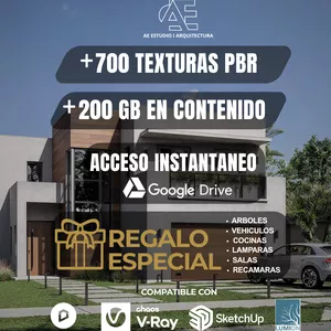 Imagen de portada para Curso online Pack +200Gb deTexturas PBR + Regalo Especial