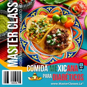 Imagen de portada para Curso online Comida Mexicana Para Diabéticos