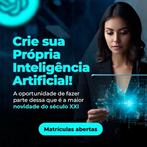 Imagem de capa para o Curso online INTELIGÊNCIA ARTIFICIAL