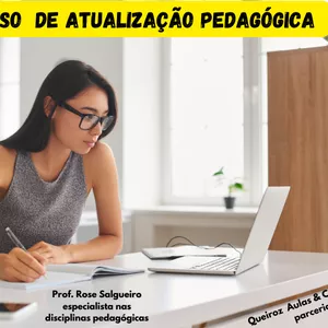 Imagem de capa para o Curso online CURSO DE ATUALIZAÇÃO PEDAGÓGICA
