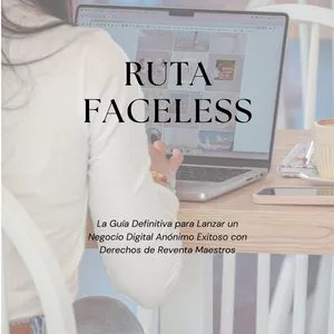 Imagen de portada para Ebook E-Book Ruta Faceless (con MRR)