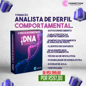Imagem principal do produto DNA do Sucesso - Analista de Perfil Comportamental
