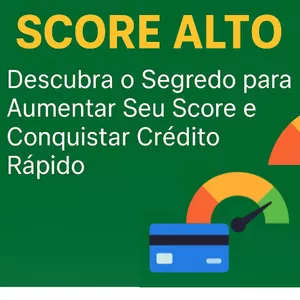 Imagem do curso Manual SCORE ALTO - Chega de crédito negado: descubra como aumentar seu Score e conquistar cartões, financiamentos e limites altos em poucas semanas!