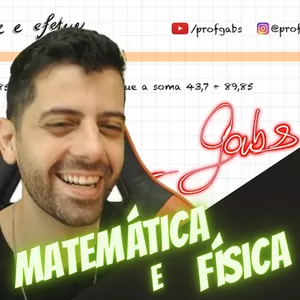 Imagem de capa para o Curso online Prof Gabs - Matemática e Física
