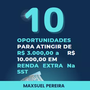 Imagem de capa para o Curso online Renda Extra 10 maneiras de fazer R$3.000,00 a R$10.000,00