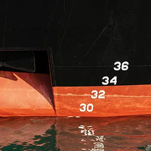 Imagem do curso Curso de  Arqueação de  Navios (Draft Survey)