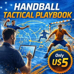 Cover image for Ebook Handball Tactical Playbook