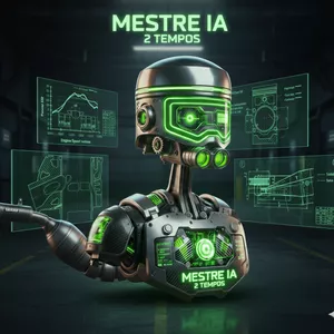 Imagem de capa para o Curso online Mestre em 2 tempos IA - Black Friday 2024